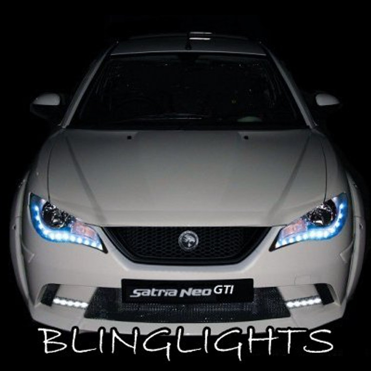 Proton Gen-2 Gen2 LED DRL Light Strips for Headlamps Headlights Head Lamps Day Time Running Lights Proton Gen-2 Gen2 LED DRL Light Strips for Headlamps Headlights Head Lamps Day Time Running Lights