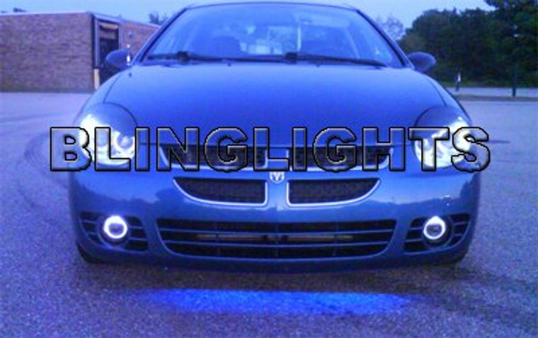Halo Angel Eye Fog Lights for 2003 2004 2005 Dodge Neon RT R/T SXT SE