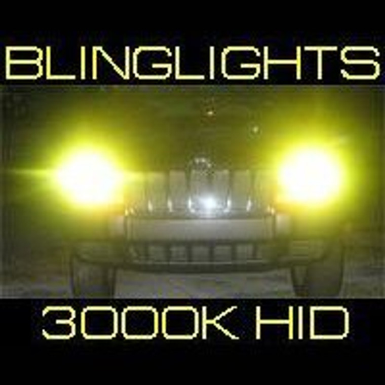 9012 3000K Yellow Gold Light Xenon HID Lamp Conversion Kit