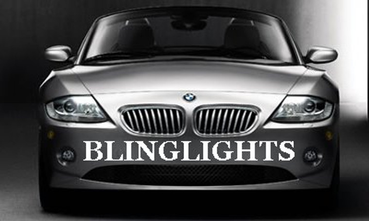 2003 2004 2005 BMW Z4 Xenon Foglamps Foglights Drivinglights Driving Fog Lamps Lights Kit