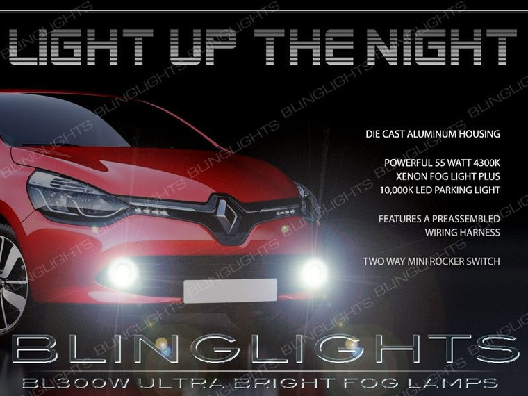 2013 2014 2015 Renault Clio IV Xenon Fog Lamp Light Kit Angel Eye Drivinglights