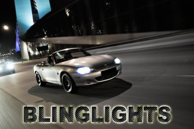 Mazda Miata MX-5 MX5 Bright Headlamp Headlight Bright White Upgrade Replacement Light Bulbs