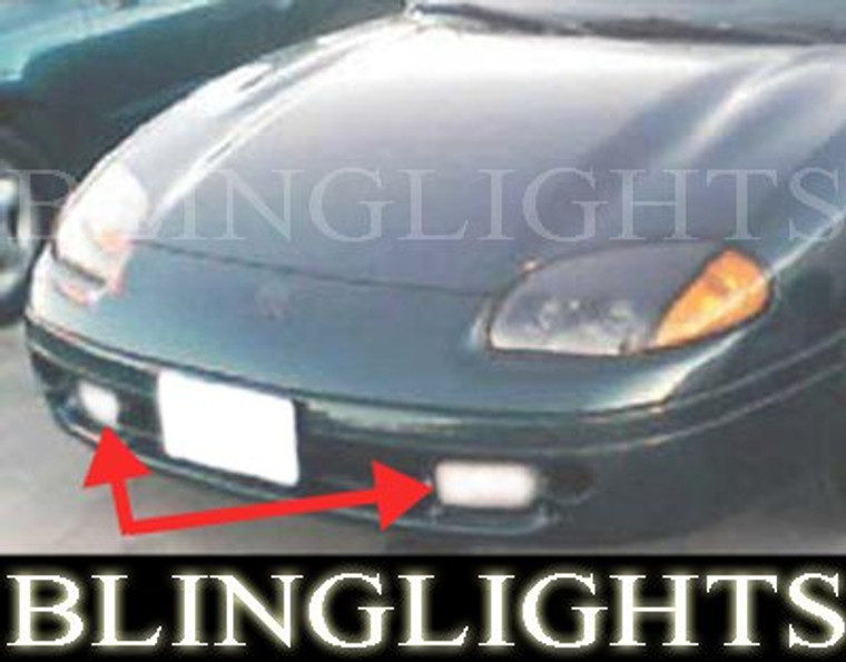 1991-1996 DODGE STEALTH FOG LIGHTS DRIVING LAMPS LIGHT LAMP KIT r/t lamps gto 1992 1993 1994 1995