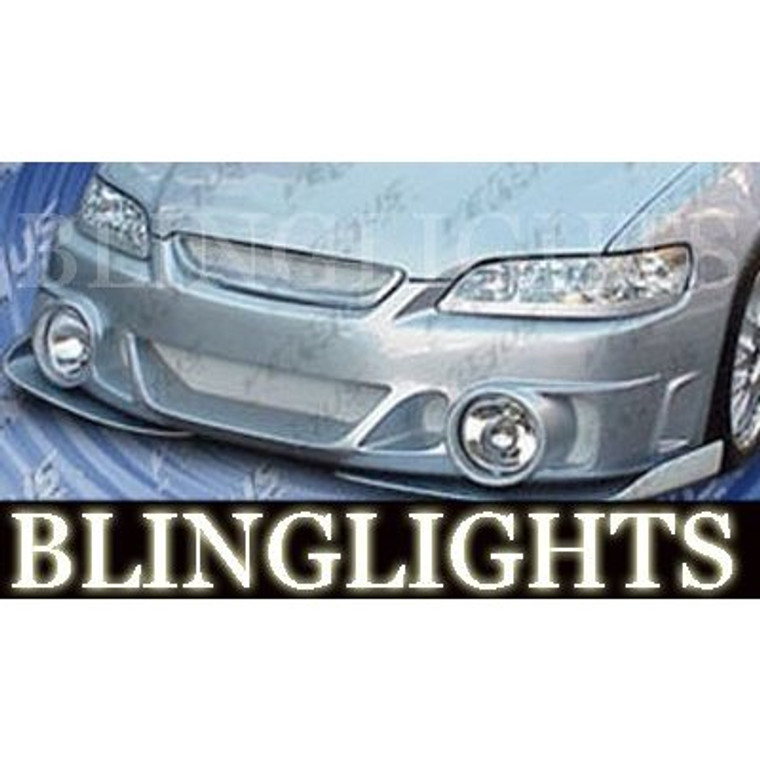 1994-2002 Honda Accord AIT VIS Racing Evo Style Body Kit Fog Lamps Bumper Driving Lights Foglamps