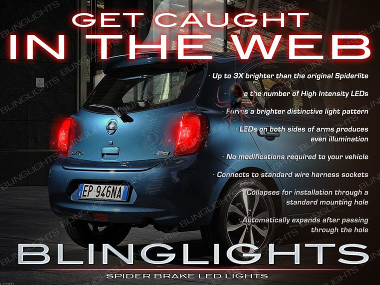 Nissan March Custom Nismo LED Taillamp Light Bulbs K13 K12 K11 Pair Set