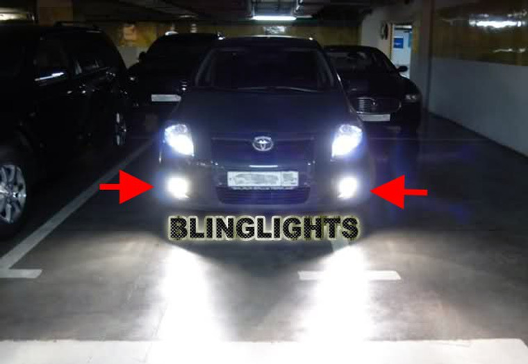 2007 2008 2009 Toyota Auris Xenon Fog Lamps Driving Lights Foglamps Foglights Kit
