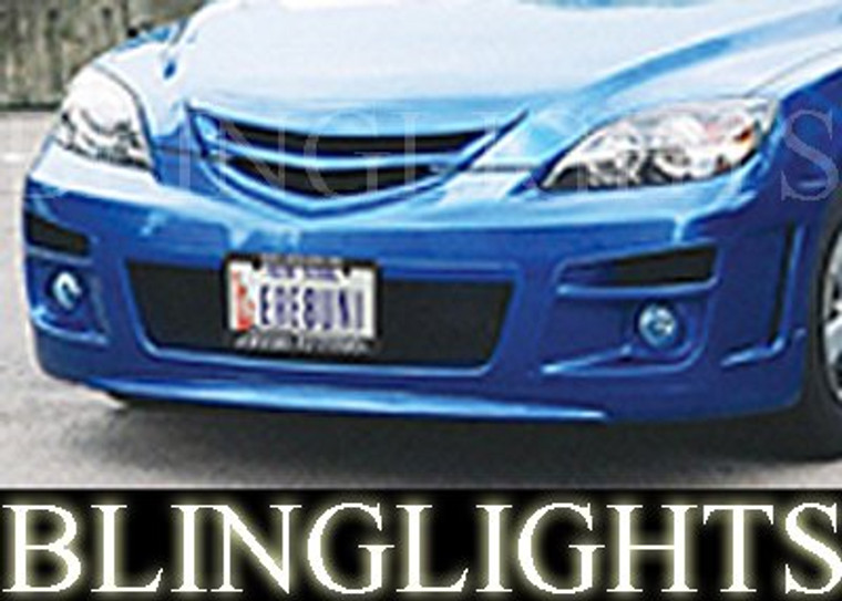 2004-2009 Mazda3 BK 1 Erebuni Body Kit Fog Lamps Driving Lights