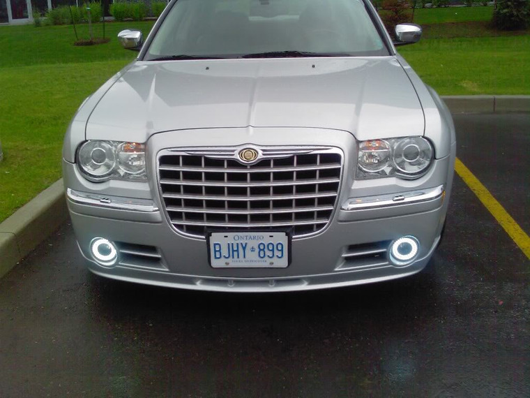 2005-2010 Chrysler 300 300C Halo Fog Lamps Angel Eye Lights