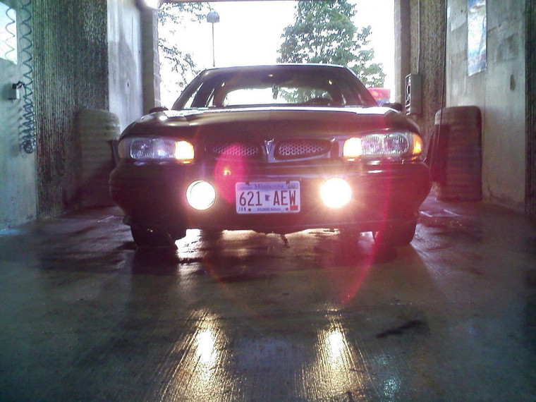 1992-1999 Pontiac Bonneville SSEi Angel Eye Fog Lamps Driving Lights