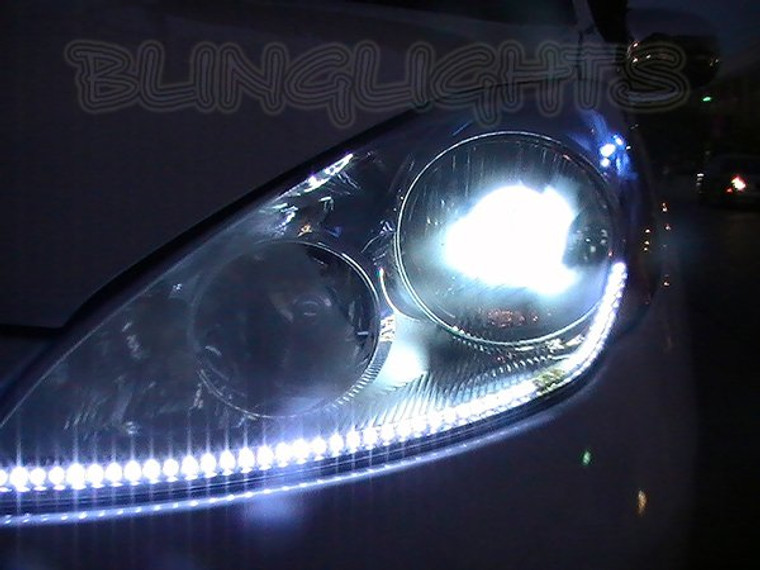 Toyota Sienna LED DRL Head Light Strips Kit Day Time Running Lamp Set Pair