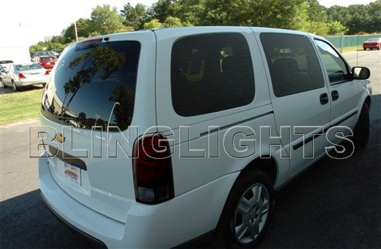 2005 2006 2007 2008 2009 Chevrolet Chevy Uplander Smoked Taillamps Taillights Tint Film Overlays