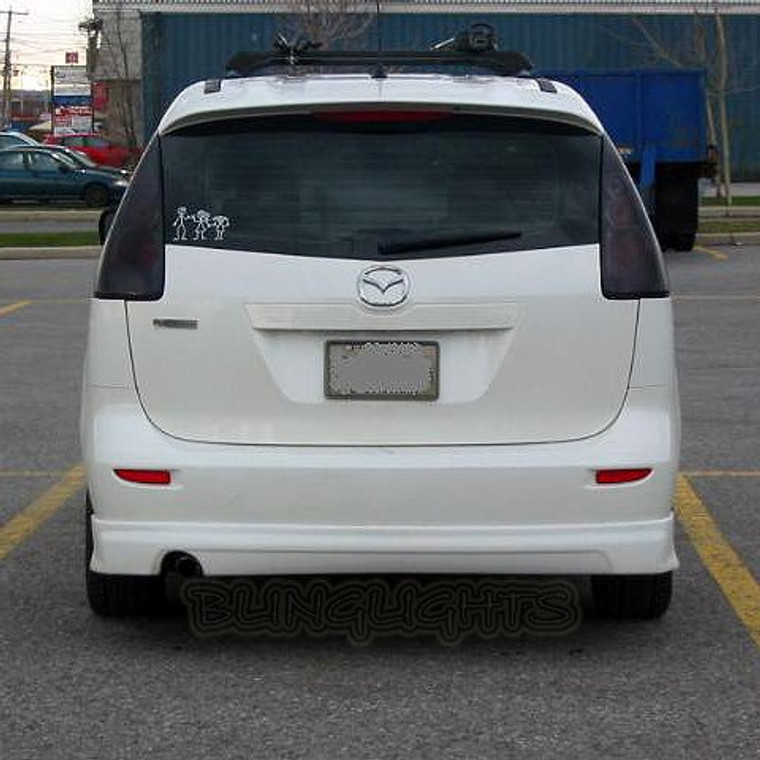 2005-2010 Mazda Premacy Smoked Tail Light Lamp Overlays Kit Tinted Protection Film