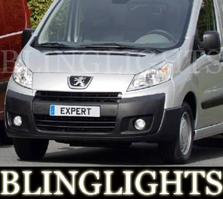 1996-2009 PEUGEOT EXPERT FOG LIGHTS PAIR panel window 2000 2001 2002 2003 2004 2005 2006 2007 2008