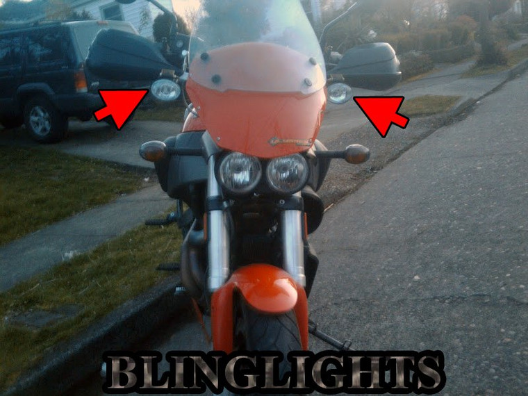 Buell Lightning XB12SX Xenon Driving Lights Fog Lamps Drivinglights Foglamps Foglights Kit