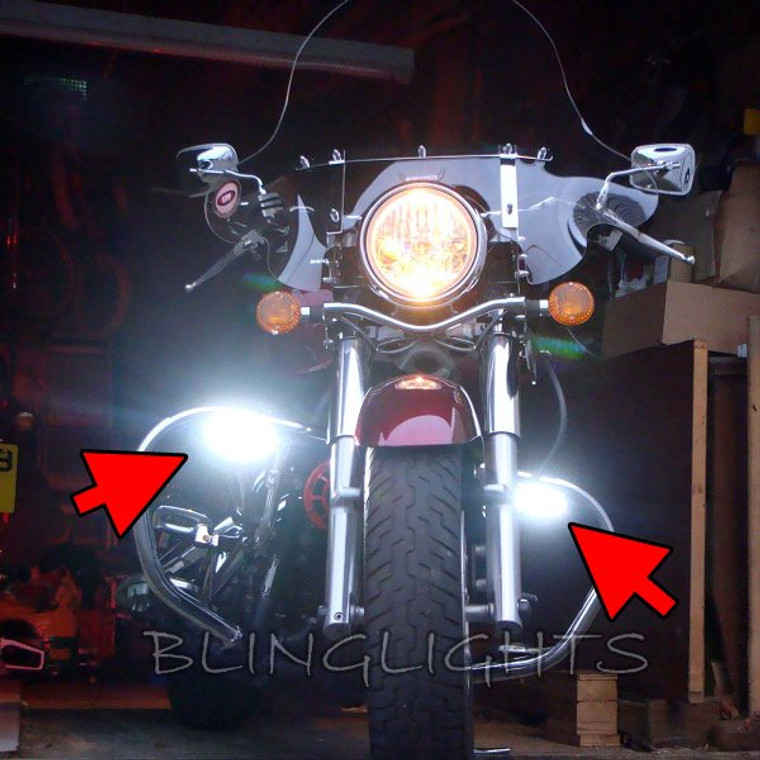 Kawasaki Vulcan 900 VN900 Xenon Driving Lights Fog Lamps Drivinglights Foglights Foglamps Kit