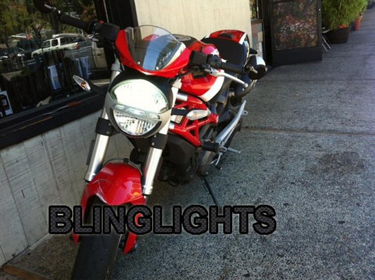 Ducati Monster Head Lamp Xenon HID Light Conversion Kit high low setup