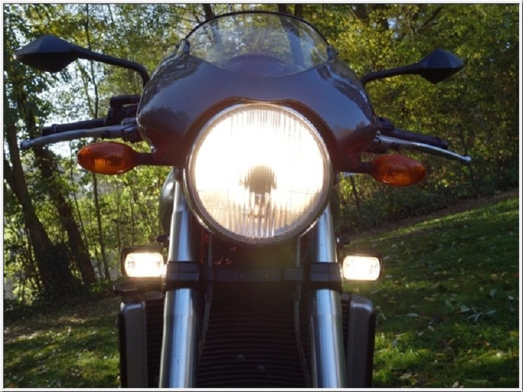 Ducati Monster Super White Driving Lamps Lights Kit