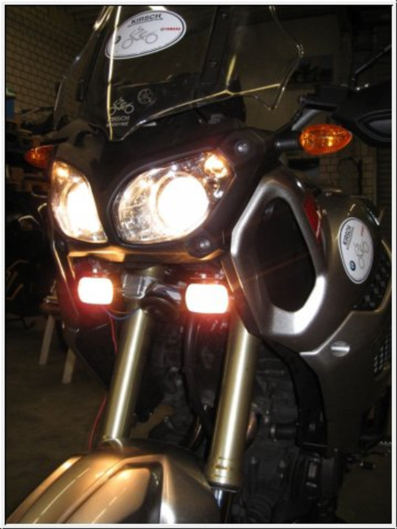 Yamaha XT1200Z Super T√©n√©r√© White Hella Driving Lights Kit Tenere