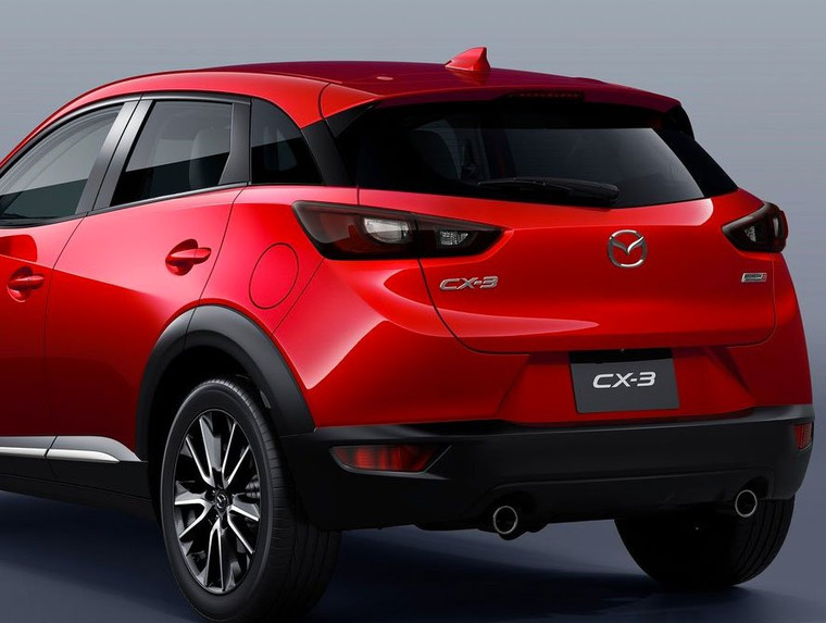 Mazda CX-3 Tinted Tail Light Lense Lamp Guard Covers