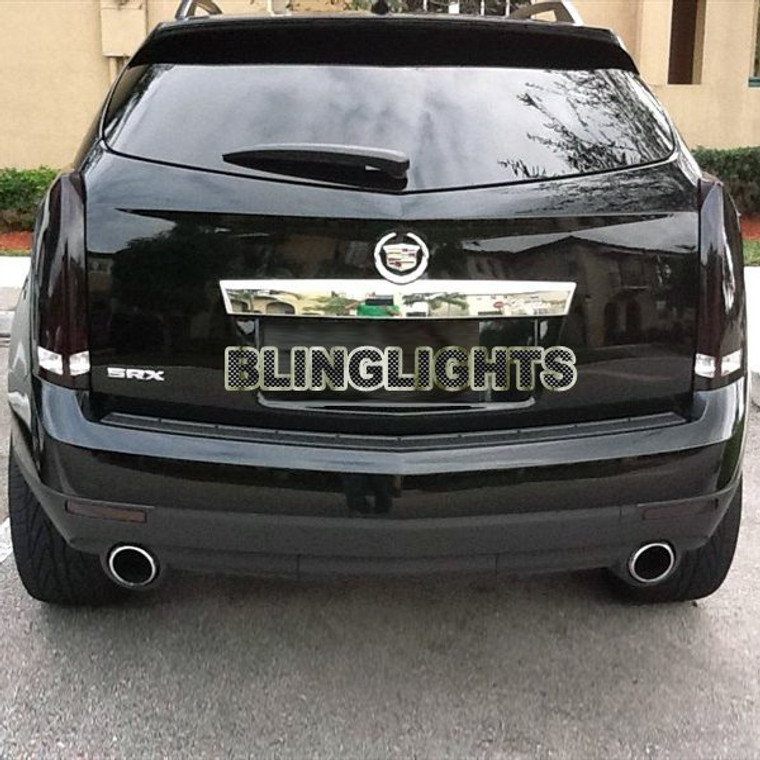 2010 2011 2012 2013 Cadillac SRX Tinted Smoked Taillamps Taillights Overlays Film