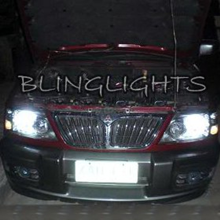 Mitsubishi Freeca Bright White Replacement Light Bulbs for Headlamps Headlights Head Lamps Lights