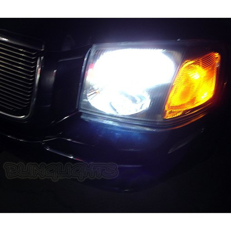 GMC Envoy Bright White Replacement Light Bulbs for Headlamps Headlights Head Lamps Lights