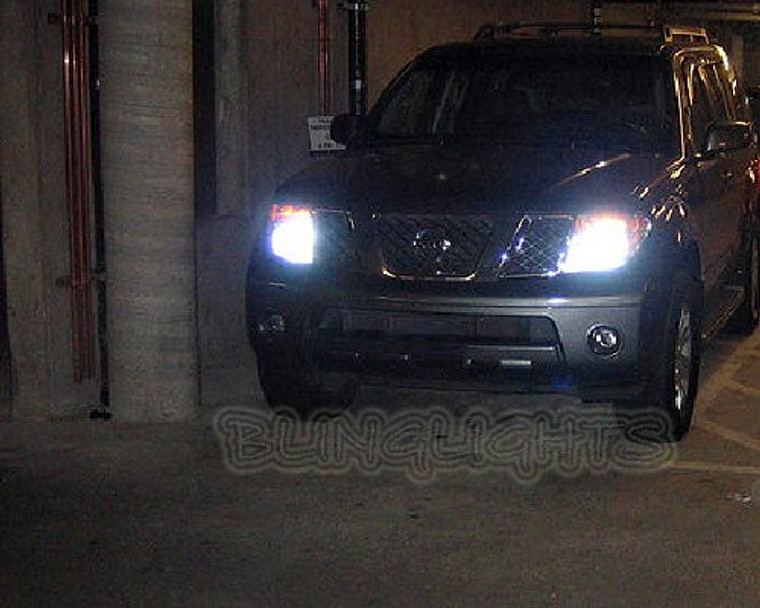Nissan Pathfinder Bright White Head Lamp Light Bulbs Set Pair Upgrade