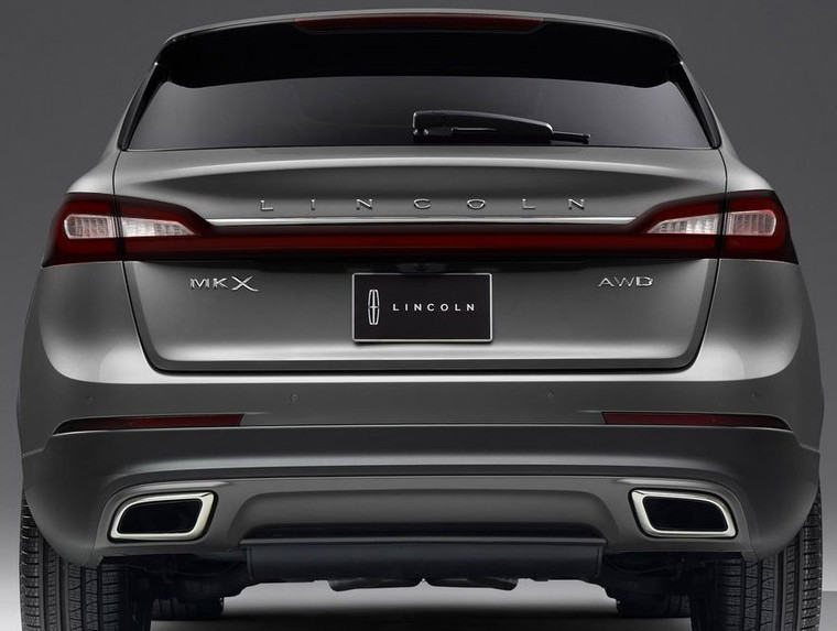 Lincoln MKX Tinted Tail Light Covers Smoked Lamp Guards Kit