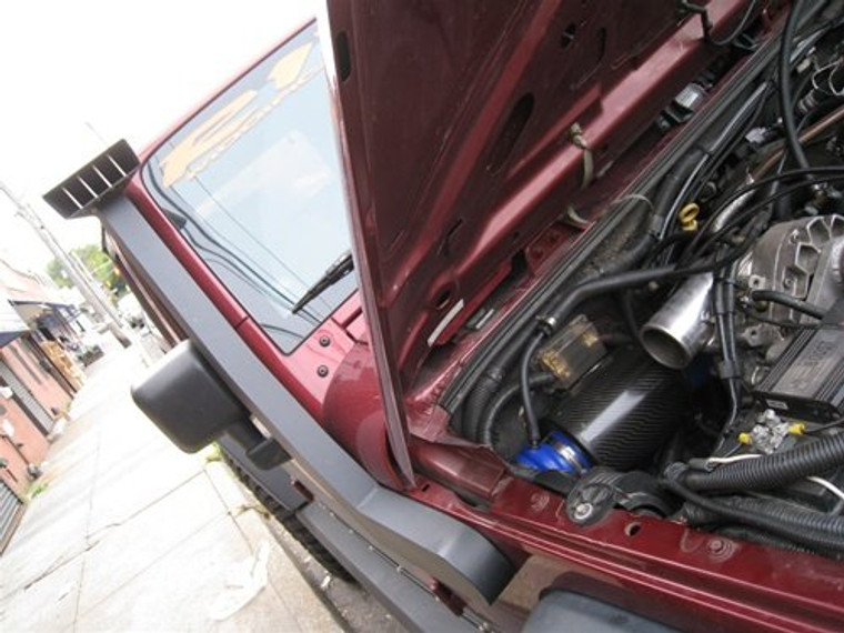 2007-2012 Jeep Wrangler JK Intake Snorkel Air Box Parts Kit carbon fiber