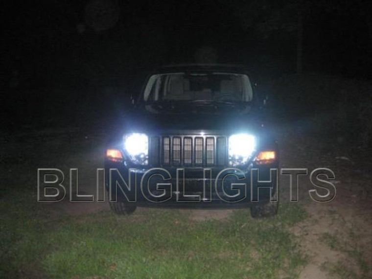 2008 2009 2010 2011 2012 2013 Jeep Liberty KK 55watt Xenon HID Headlamps Headlights Conversion Kit