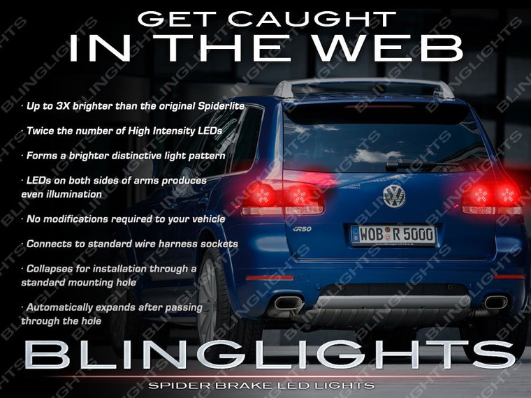 VW Touareg Custom LED Tail Lamp Upgrade Replacement Light Bulbs Volkswagen