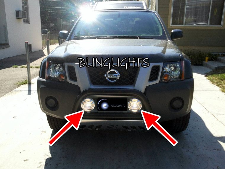 Nissan Xterra Bull Bar Off Road Driving Lights Bumper Auxiliary Lamps