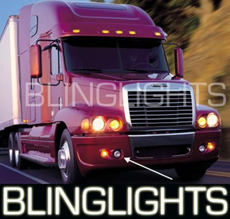 Freightliner Classic Halo Fog Lamps Angel Eye Driving Lights Foglamps Foglights Drivinglights Kit