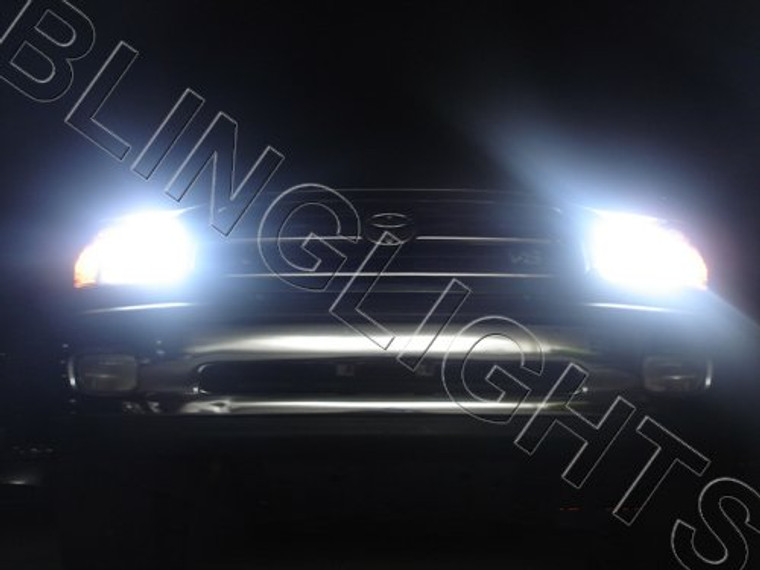 2000 2001 2002 Toyota Tundra Bright White Light Bulbs for Headlamps Headlights Head Lamps Lights