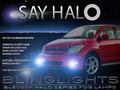 Angel Eye Halo Fog Lights Lamps Kit for 2004 2005 2006 Scion xA