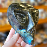 Alien Head, Labradorite, X-Large