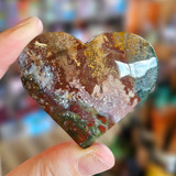 Ocean Jasper Heart, Small 