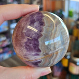 Amethyst Agate Sphere, 13oz, Medium, AA2