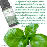 We now carry Basil Linalool Organic Essential Oil! 