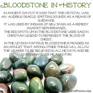 Bloodstone In History