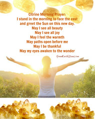 Citrine Morning Prayer