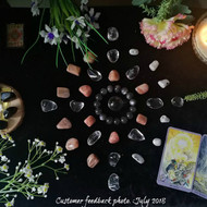 Pretty Crystal Grid from one of our international customers!