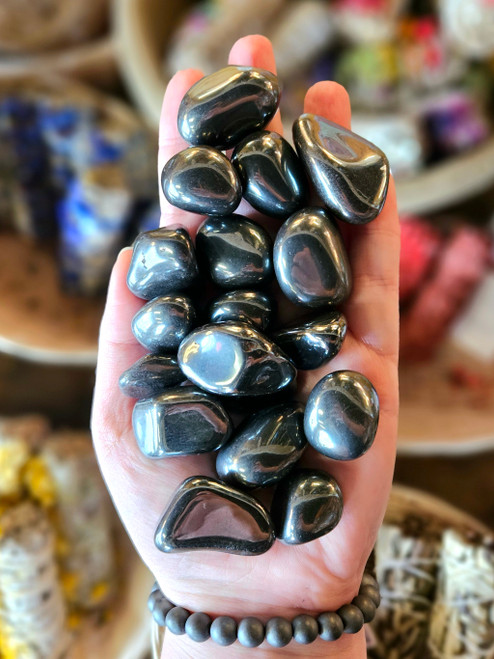 Hematite One Large Tumbled Stone