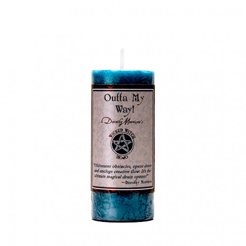 Dorothy Morrison OUTTA MY WAY  Wicked Witch Mojo Candle