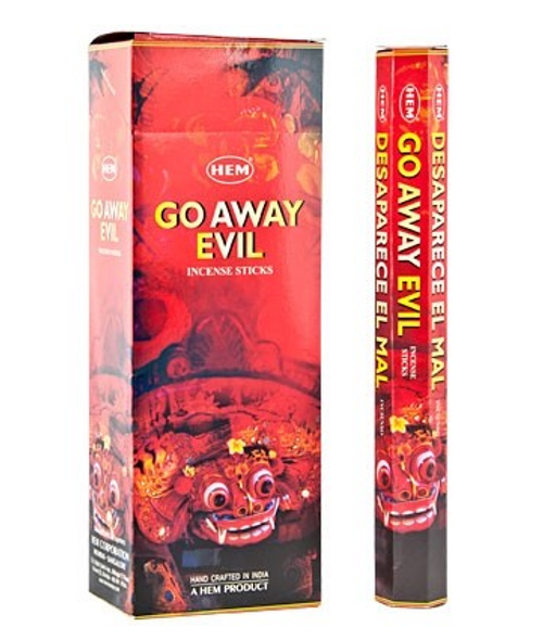 Hem Go Away Evil  Incense 20 sticks