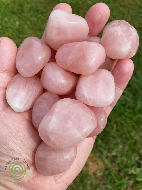Rose Quartz Tumbled Stone XXL