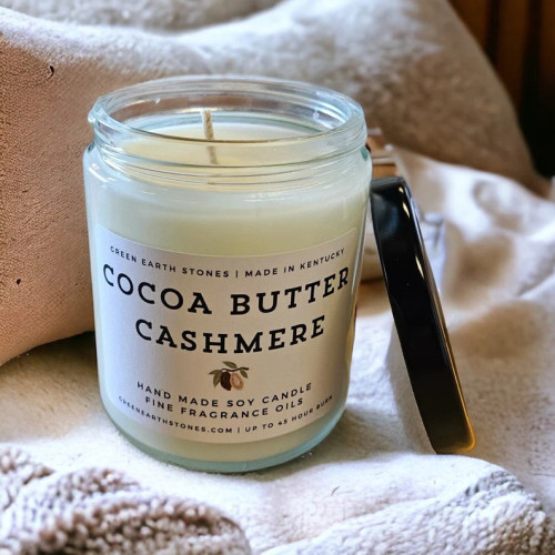 Cocoa Butter Cashmere 8oz Soy Candle 