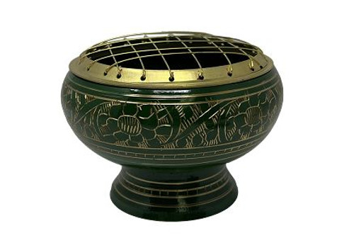 Brass Burner GREEN 4"