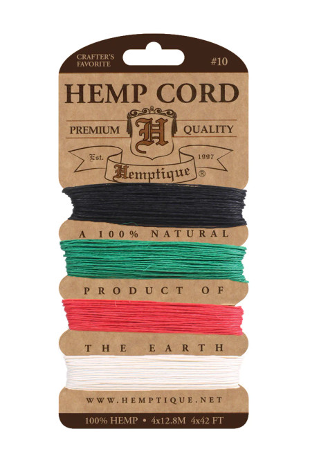 #10 Hemp Cord Card PRIMARY HC10PR