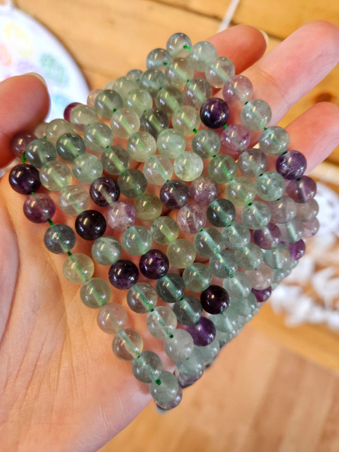 Fluorite 8mm Beads